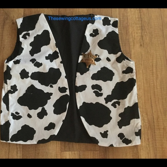 New with tags Woody Costume Vest handmade Men’s - Picture 2 of 2